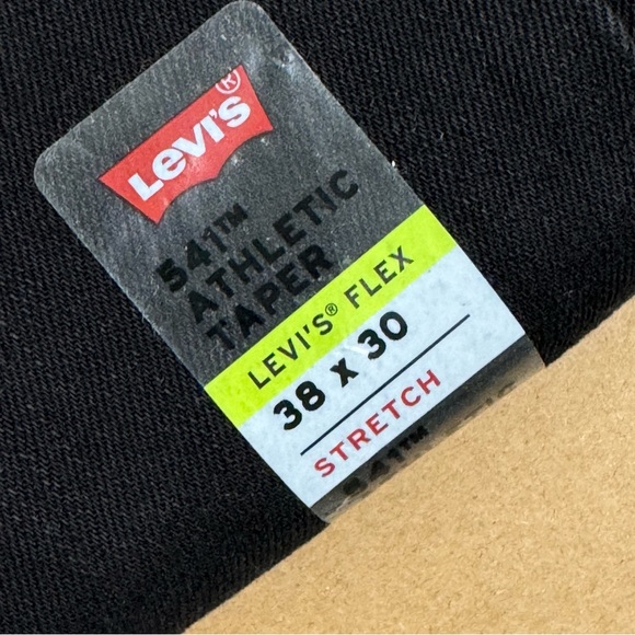 HOST PICK! LEVIS 541 ATHLETIC TAPER JEANS BLACK - Picture 9 of 13